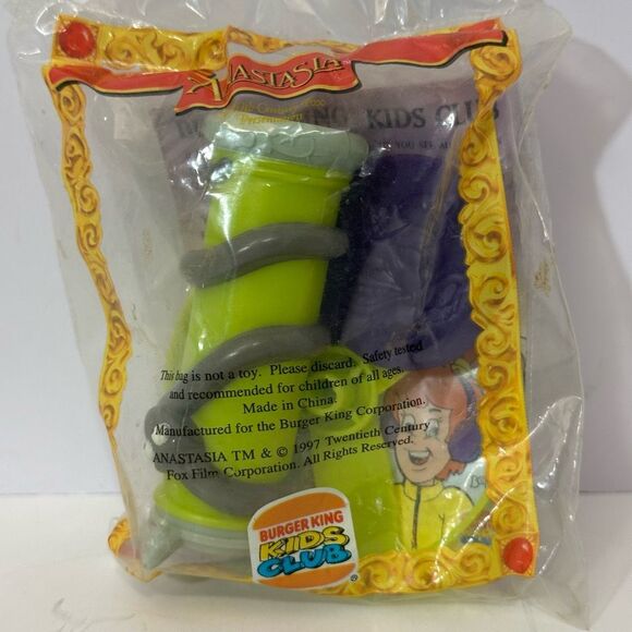 Burger King Kids Club Toy – Anastasia Pull String Flyer 1997 - Picture 5 of 8